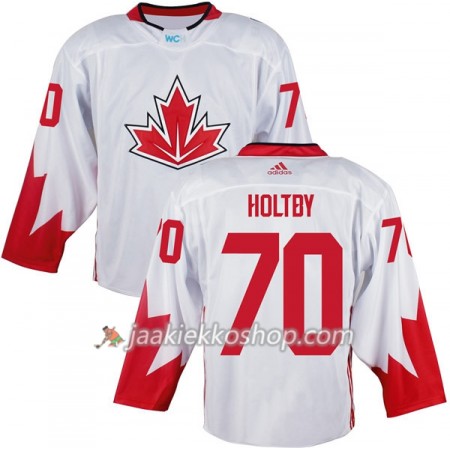 Team Kanada Pelipaita Braden Holtby 70 2016 World Cup Valkoinen Paita